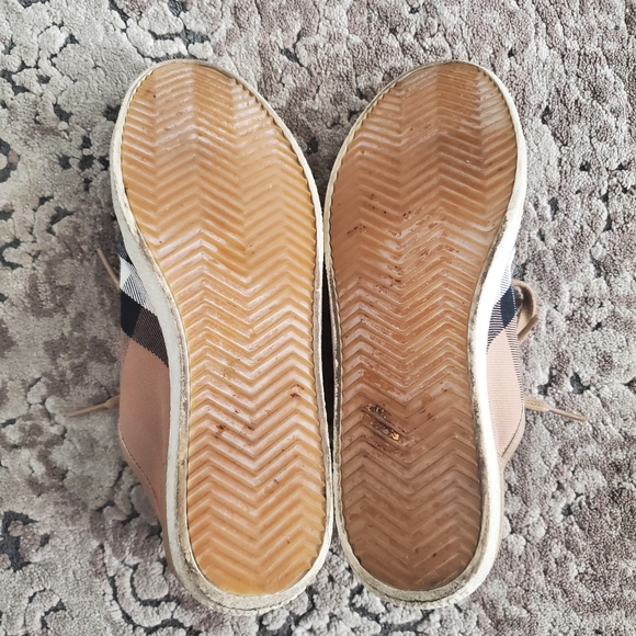 Burberry Vintage Housecheck Low Top Allstar Sneakers 38 - Picture 7 of 7